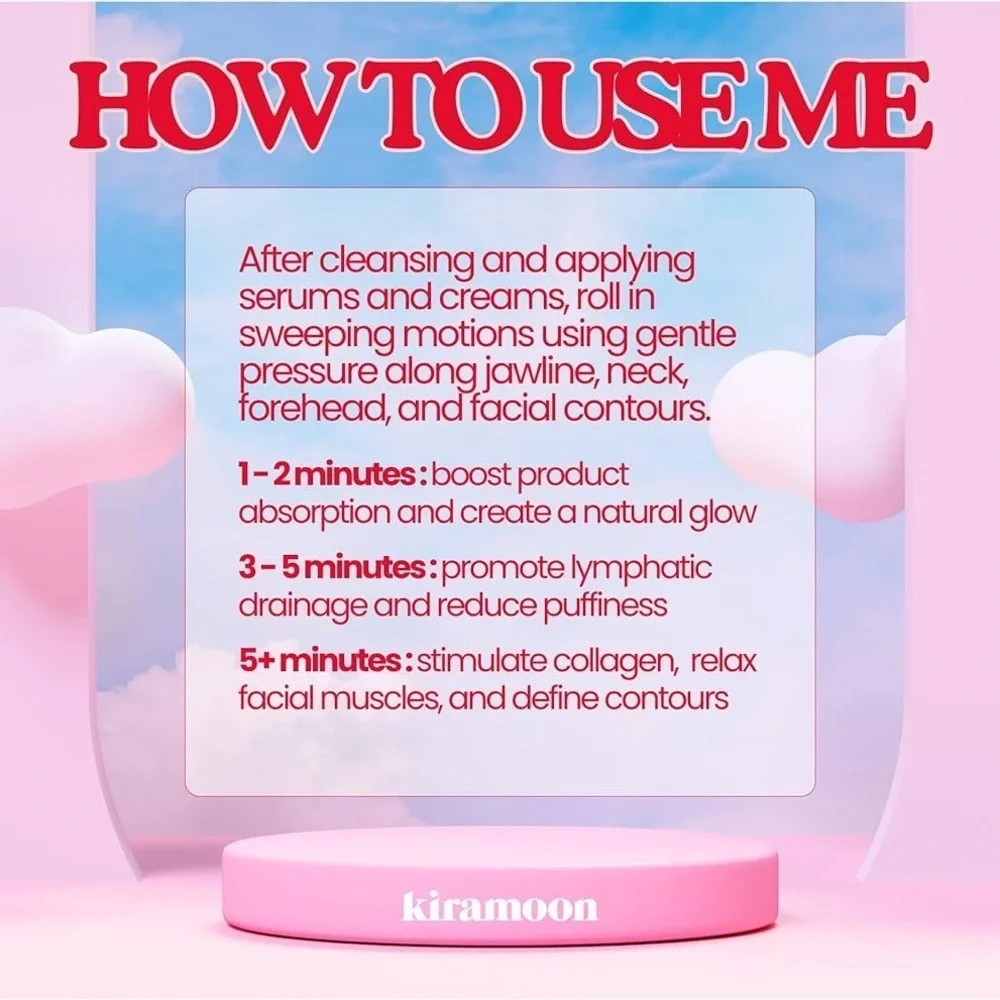 NEW Kiramoon Reset Roller in Pink and Purple